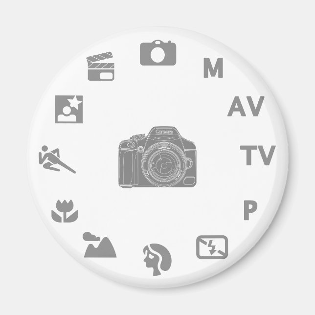 Aimant Mode DSLR (Devant)