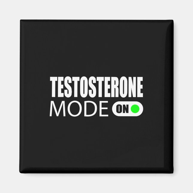 Aimant Mode testostérone activé (Devant)