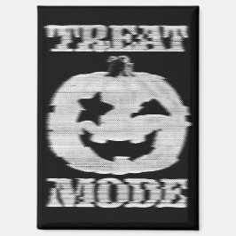 Aimant Mode traitement Citrouille Glitchy