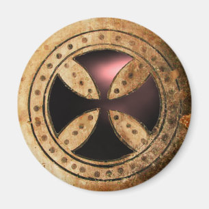 Aimant MODÈLE ANTIQUE TRAVERSÉ Gem en Onyx noir