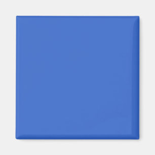 Aimant Modèle couleur Arrière - plan bleu uni 3366CC