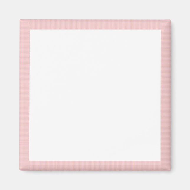 Aimant Modèle d'arête rose fin en tissu (Devant)