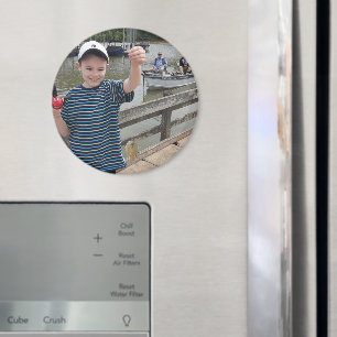 Aimant Modèle de photo de petits-enfants Mon premier pois