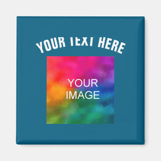 Aimant Modèle de photo de téléchargement de texte Garçons