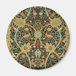 Aimant Modèle de tapisserie forestière de William Morris