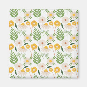Aimant Modèle floral