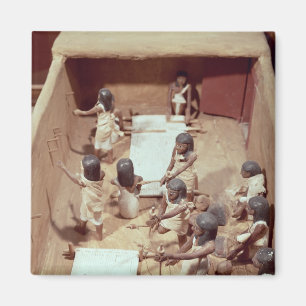 Aimant Modèle funéraire d'un atelier textile