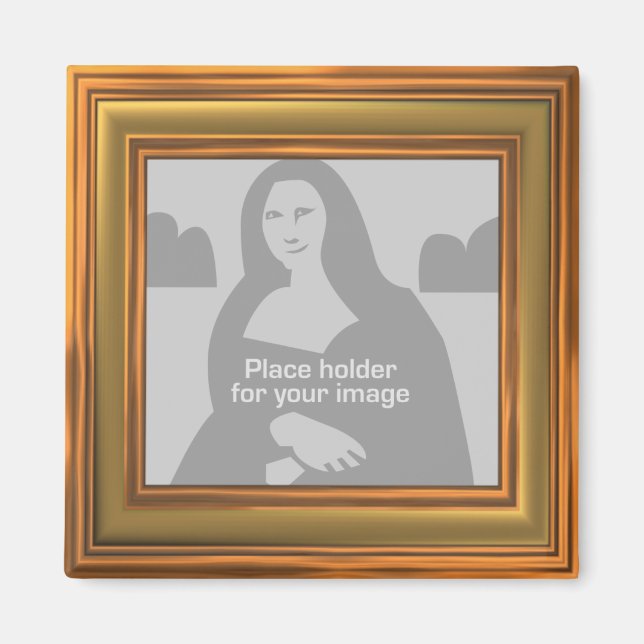 Aimant Modèle Gold Frame (Devant)