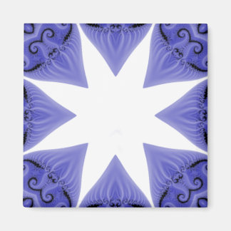 Aimant Modèle magnétique Blue Silk Star
