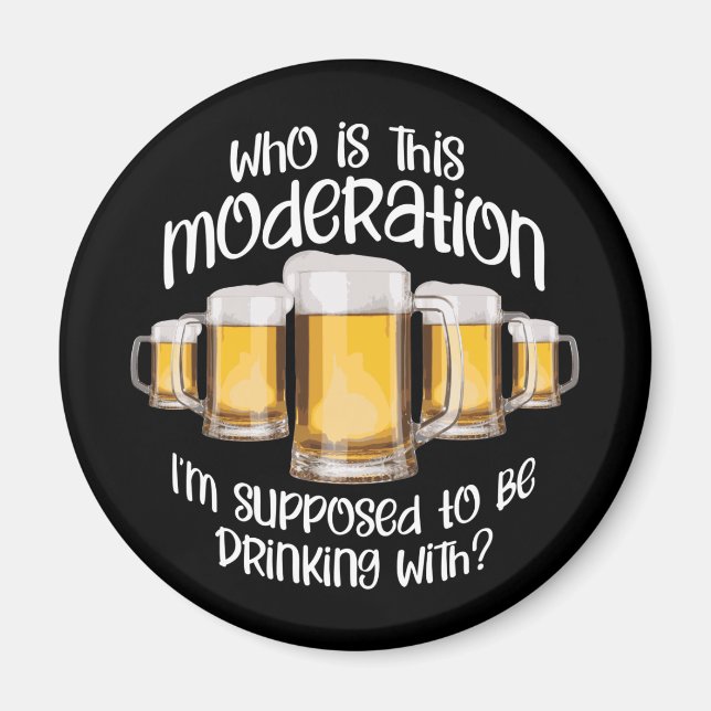 Aimant Modération (dans la boisson) (Devant)