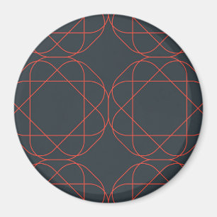Aimant Modern, simple, cute, playful geometric pattern