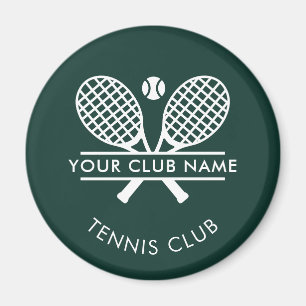 Aimant Modern Tennis Country Club Nom Team Swag