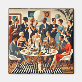 Aimant Moderne Du Milieu Du Siècle Le Martini Intellectue