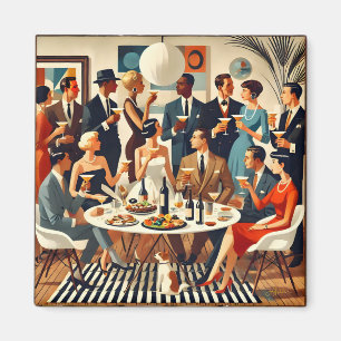 Aimant Moderne Du Milieu Du Siècle Le Martini Intellectue