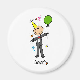 Aimant Mois de janvier