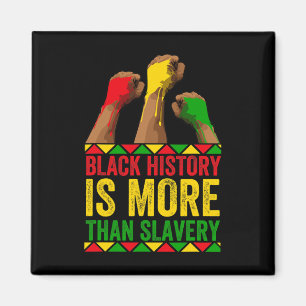 Aimant Mois de l'histoire des Noirs Afro L'histoire des N