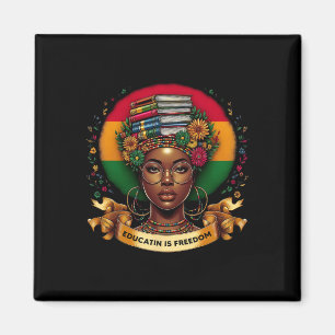 Aimant Mois de l'histoire des Noirs Éducation est la libe
