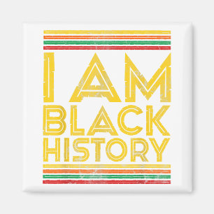 Aimant Mois De L'Histoire Noire Africaine Femme Afro Je S