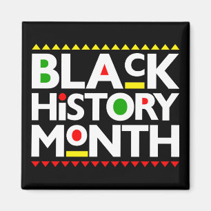 Aimant Mois de l'histoire noire Melanin Hommes Femmes Enf