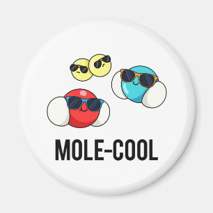 Aimant Mole-Cool Funny Molecule Pun