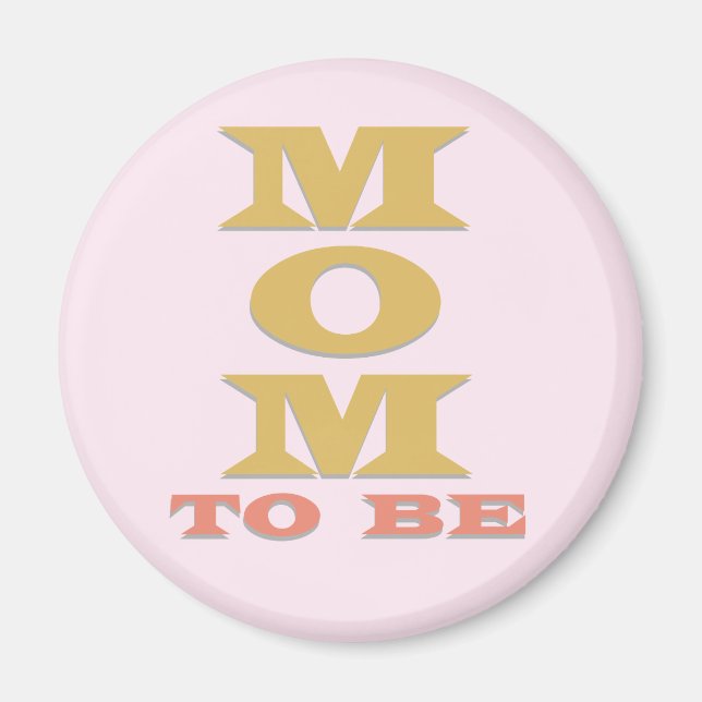 Aimant MOM sera t-shirts et cadeaux (Devant)