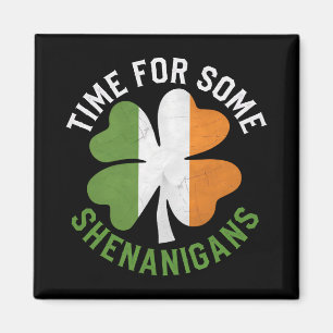 Aimant Moment pour quelques bêtises Trèfle Saint-Patrick