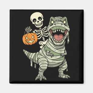 Aimant Momie de squelette à cheval Dinosaure T Rex Hallow