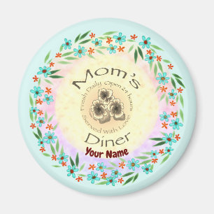 Aimant Moms Diner
