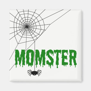 Aimant Momster Green Driving Police Spider Web