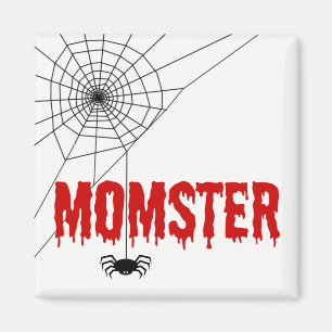 Aimant Momster Red Driving Police Spider Web