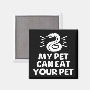 Aimant Mon Animal De Compagnie Peut Manger Votre Animal D