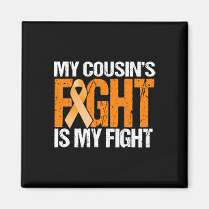 Aimant Mon combat Cousins est ma lutte contre la leucémie