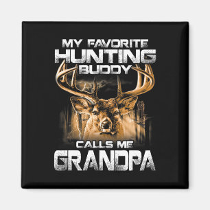 Aimant Mon Épouse De Chasse Favorite M'Appelle Grand-Père