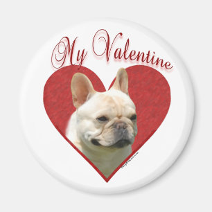 Aimant Mon Frenchie Valentine