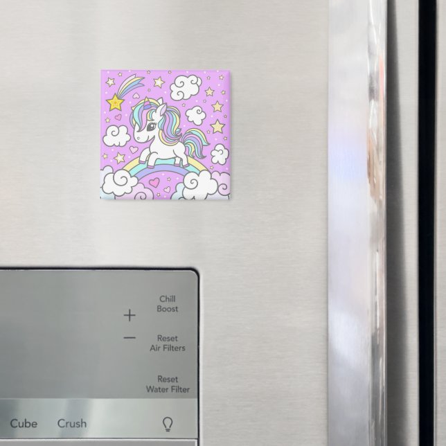 Aimant Mon_icorne préférée (In situ (réfrigérateur))