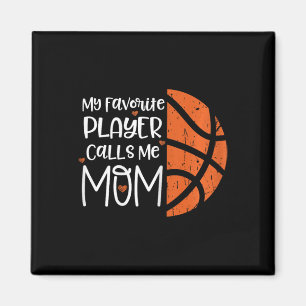 Aimant Mon Joueur Favori M'Appelle Maman Bysketbyll Cadea