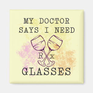 AIMANT MON MÉDECIN DIT QUE J'AI BESOIN DE LUNETTES