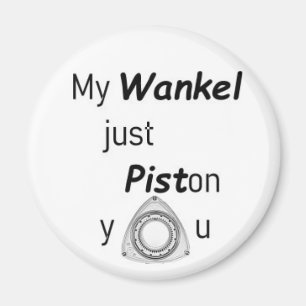 Aimant Mon moteur rotatoire de Wankel… -