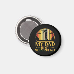 Aimant Mon père est mon super héros