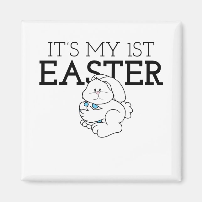 Aimant Mon premier lapin de Pâques Jour de Pâques 1er Pâq (Devant)