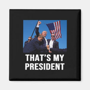 Aimant Mon président Trump 2024