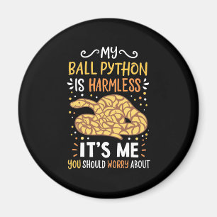 Aimant Mon Python Ball Est Inoffensif