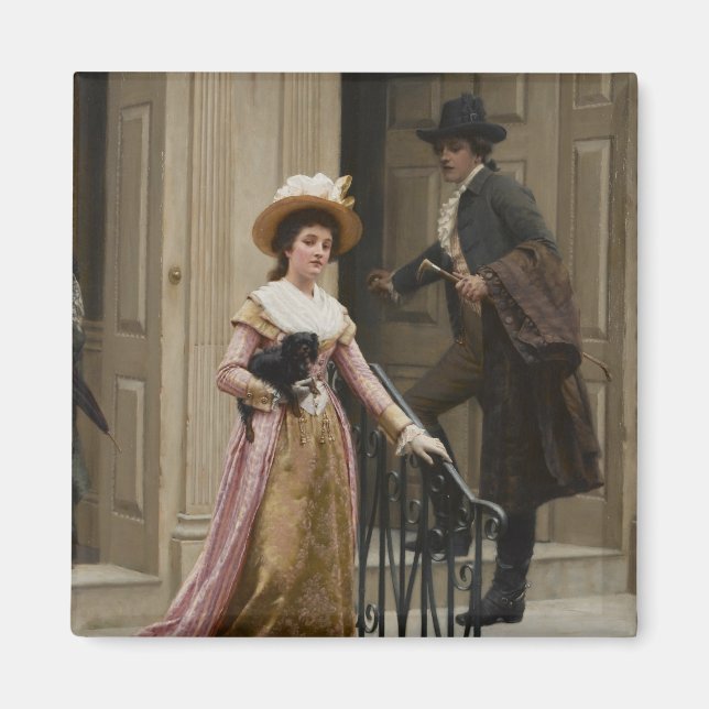 Aimant Mon voisin de la porte suivante (couple de flirts) (Devant)