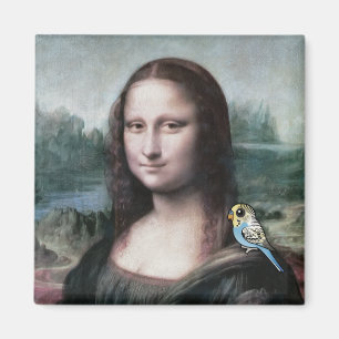 Aimant Mona Lisa & Budgies