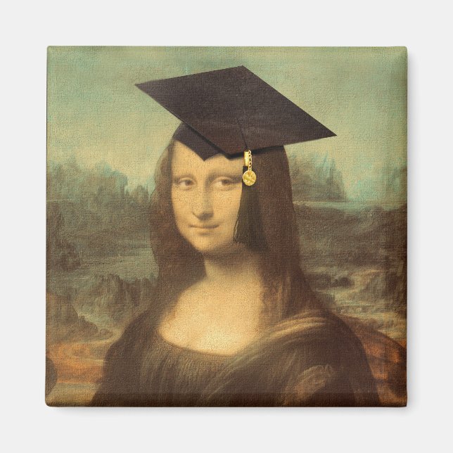 Aimant Mona Lisa Graduation (Devant)
