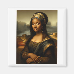 Aimant Mona Lisa noire Histoire noire américaine Mon