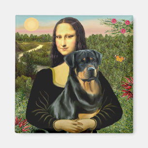 Aimant Mona Lisa - Rottweiler (#3)