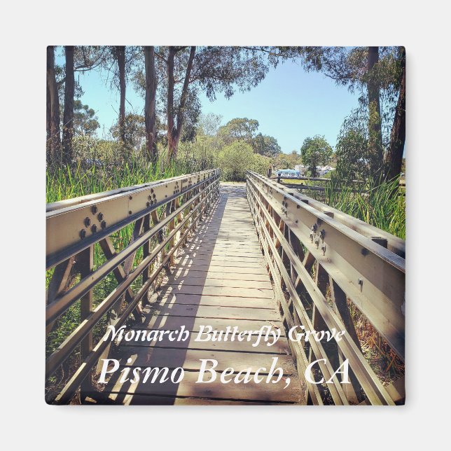 Aimant Monarch Butterfly Grove : Pismo Beach, CA (Devant)