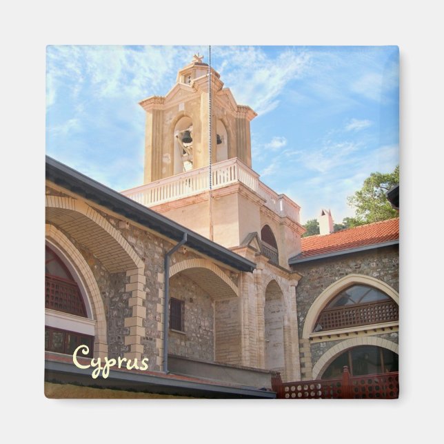 Aimant monastère de Kikkos à Chypre (Devant)