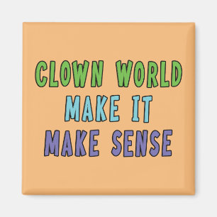 Aimant Monde de Clowns 